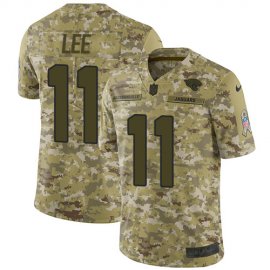 Nike Jacksonville Jaguars #11 Marqise Lee Camo Mens Stitched NFL Limited 2018 Salute To Service Jersey