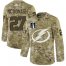Adidas Tampa Bay Lightning #27 Ryan McDonagh Camo 2022 Stanley Cup Final Patch Authentic Stitched NHL Jersey Mens