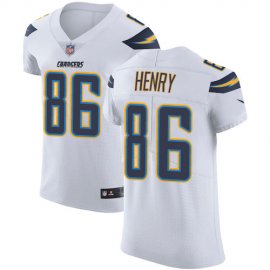 Nike Los Angeles Chargers #86 Hunter Henry White Mens Stitched NFL Vapor Untouchable Elite Jersey