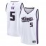 De'Aaron Fox Sacramento Kings Fanatics Branded 2023/24 Fast Break Replica Jersey – Association Edition – White