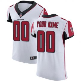 Nike Atlanta Falcons Customized White Stitched Vapor Untouchable Elite Mens NFL Jersey