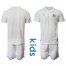 Marseille Blank Home Kid Soccer Club Jersey