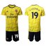 Arsenal #19 S.Cazorla Away Soccer Club Jersey