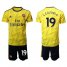 Arsenal #19 S.Cazorla Away Soccer Club Jersey