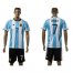 Argentina #7 Dybala Home Soccer Country Jersey