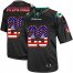 Nike Miami Dolphins #29 Minkah Fitzpatrick Black Mens Stitched NFL Elite USA Flag Fashion Jersey