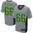 Nike Green Bay Packers #66 Ray Nitschke Grey Shadow Mens Stitched NFL Elite Jersey