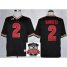 Florida State Seminoles (FSU) 2 Deion Sanders Black College Football NCAA Jerseys 2014 Vizio BCS National Championship Game Patch
