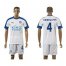 Leicester City #4 Drinkwater SEC Away Soccer Club Jersey