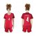 Womens Portugal #4 Miguel Home Soccer Country Jersey