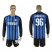 Inter Milan #96 Gabriel B. Home Long Sleeves Soccer Club Jersey