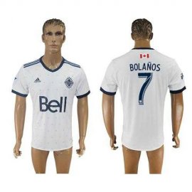 Vancouver Whitecaps FC #7 Bolanos Home Soccer Club Jersey