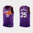 Phoenix Phoenix Suns #25 Mikal Bridges Purple Mens Nike NBA 2022-23 Classic Edition Jersey Mens