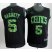 Boston Celtics 5 Kevin Garnett Black Revolution 30 Swingman NBA Jerseys Camo Number Cheap