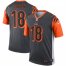 Cincinnati Cincinnati Bengals #18 A.J. Green Nike Inverted Legend Jersey Silver