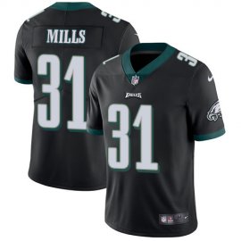 Nike Philadelphia Eagles #31 Jalen Mills Black Alternate Mens Stitched NFL Vapor Untouchable Limited Jersey
