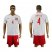 Poland #4 Lewczuk Home Soccer Country Jersey