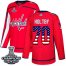 Adidas Washington Capitals #70 Braden Holtby Red Home Authentic USA Flag Stanley Cup Final Champions Stitched Youth NHL Jersey