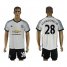 Manchester United #28 Schneiderlin White Soccer Club Jersey