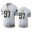 Los Angeles Chargers #97 Joey Bosa Mens Nike White Golden Edition Vapor Limited NFL 100 Jersey
