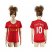 Womens Liverpool #10 Coutinho Red Home Soccer Club Jersey