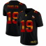 Minnesota Minnesota Vikings #19 Adam Thielen Mens Black Nike Red Orange Stripe Vapor Limited NFL Jersey