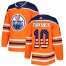 Adidas Edmonton Oilers #10 Esa Tikkanen Orange Home Authentic USA Flag Stitched NHL Jersey