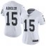 Nike Las Vegas Raiders #15 Nelson Agholor White Womens Stitched NFL Vapor Untouchable Limited Jersey