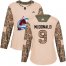 Adidas Colorado Avalanche #9 Lanny McDonald Camo Authentic 2017 Veterans Day Womens Stitched NHL Jersey