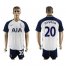 Tottenham Hotspur #20 Dawson White Home Soccer Club Jersey