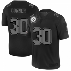 Pittsburgh Steelers #30 James Conner Mens Nike Black 2019 Salute to Service Limited Stitched NFL Jersey
