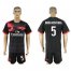 AC Milan #5 Bonaventura Away Soccer Club Jersey