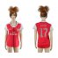 Womens Arsenal #17 Alexis Home Soccer Club Jersey
