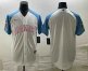 Mens Mexico Baseball Blank 2023 White Blue World Classic Stitched Jerseys