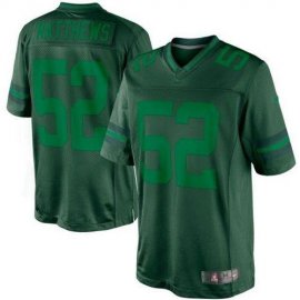 Nike Green Bay Packers #52 Clay Matthews Green Mens Stitched NFL Drenched Limited Jersey