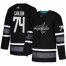 Adidas Washington Capitals #74 John Carlson Black Authentic 2019 All-Star Stitched Youth NHL Jersey