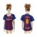 Womens Barcelona #8 A.Iniesta Home Soccer Club Jersey