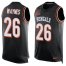 Nike Cincinnati Bengals #26 Trae Waynes Black Team Color Mens Stitched NFL Limited Tank Top Jersey