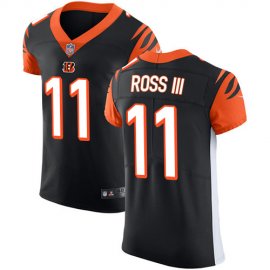 Nike Cincinnati Bengals #11 John Ross III Black Team Color Mens Stitched NFL Vapor Untouchable Elite Jersey