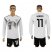 Germany #11 Werner White Home Long Sleeves Soccer Country Jersey