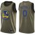 Nike Golden State Warriors #0 Gary Payton II Green Salute to Service 2022 NBA Finals Swingman Jersey Mens