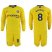 Chelsea #8 Barkley Away Long Sleeves Soccer Club Jersey