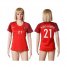 Womens Portugal #21 Nuno Gomes Home Soccer Country Jersey