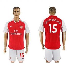 Arsenal #15 Chamberlain Home Soccer Club Jersey