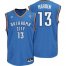 Oklahoma City Thunder #13 James Harden Blue Swingman Jersey Cheap