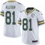 Nike Green Bay Packers #81 Geronimo Allison White Mens 100th Season Stitched NFL Vapor Untouchable Limited Jersey
