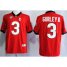 Georgia Bulldogs 3 Todd Gurley II Red College Football Limited NCAA Jerseys