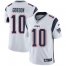 Nike New England Patriots #10 Josh Gordon White Mens Stitched NFL Vapor Untouchable Limited Jersey