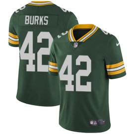 Nike Green Bay Packers #42 Oren Burks Green Team Color Mens Stitched NFL Vapor Untouchable Limited Jersey