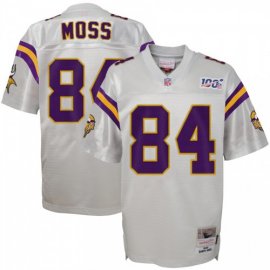 Youth Minnesota Minnesota Vikings #84 Randy Moss Mitchell & Ness Platinum NFL 100 Retired Player Legacy Jersey